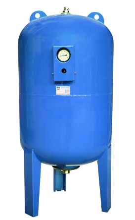 Бак мембранный для холодной воды 50 л. горизонтальный (присоединение 1") VRT