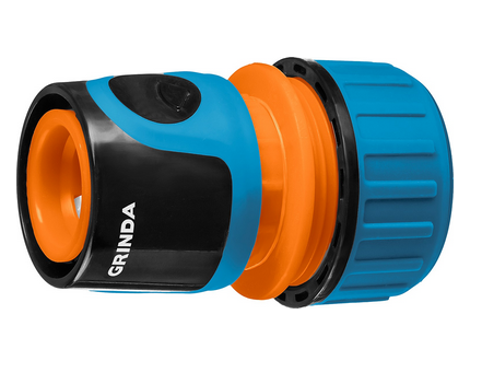 Соединитель быстросъемный, пластиковый с TPR, 3/4", PROLine, TC-34, GRINDA
