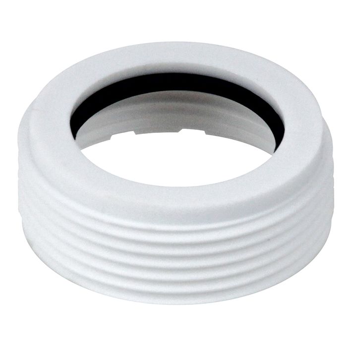 Переходник 1.1/2" х 1.1/4" с резьбой, пластик, МР-У