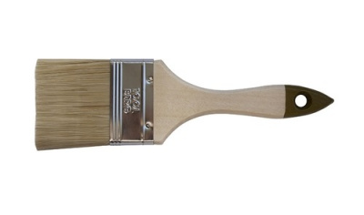Кисть плоская  Toolberg, "Микс", 63мм, деревянная ручка, смешанная щетина