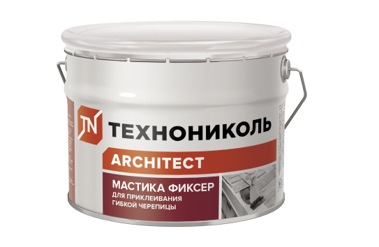 Мастика для гибкой черепице ТЕХНОНИКОЛЬ №23, ведро 3,6кг