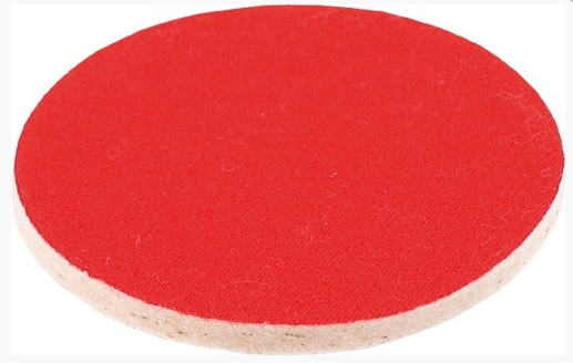 Диск полировальный из войлока 125x10мм "под липучку"