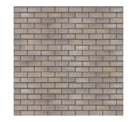 ТЕХНОНИКОЛЬ HAUBERK фасадная плитка, Серо-бежевый кирпич (1уп/2м2)