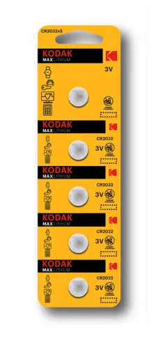 Батарейка Kodak CR2032-5BL MAX Lithium (5)