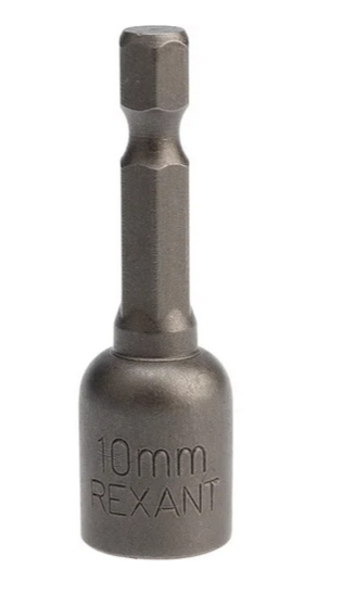 Бита-головка магнитная 10x48 мм, 1/4" KRANZ 