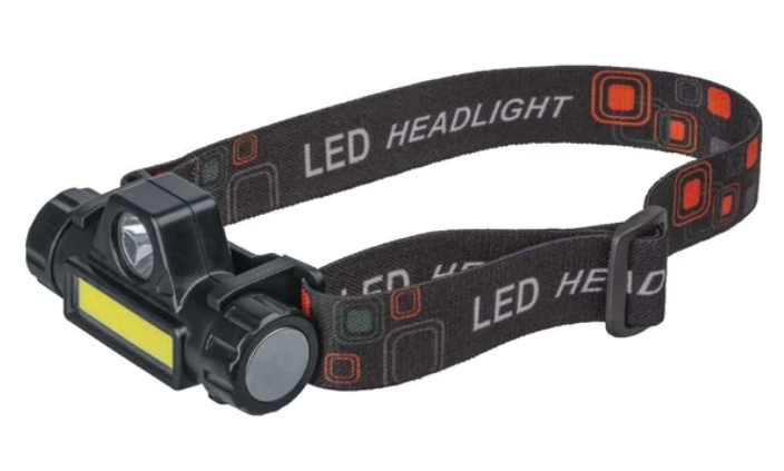 Фонарь Navigator NPT-H25-ACCU налоб.1CREE LED5Вт+1COB LED3Вт,Li-ion 1,2Ач