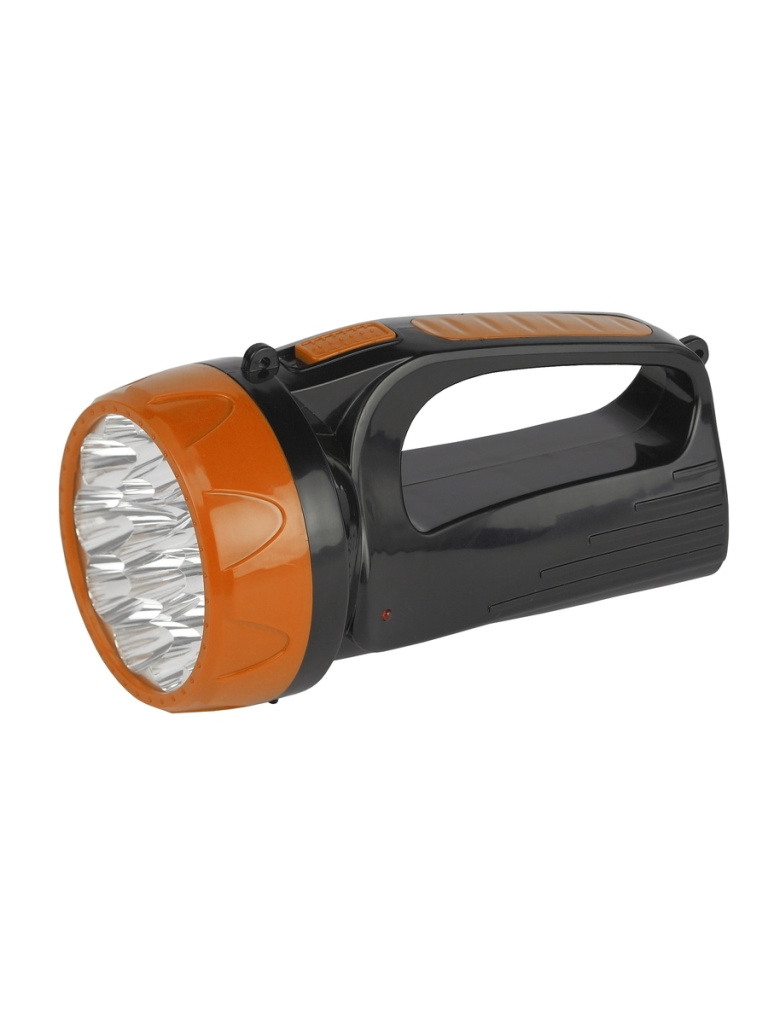 Фонарь аккамуляторный Трофи TSP10 4V1.5Ah,15LED, 2 режима, скл.евровилка, картон(1/40)