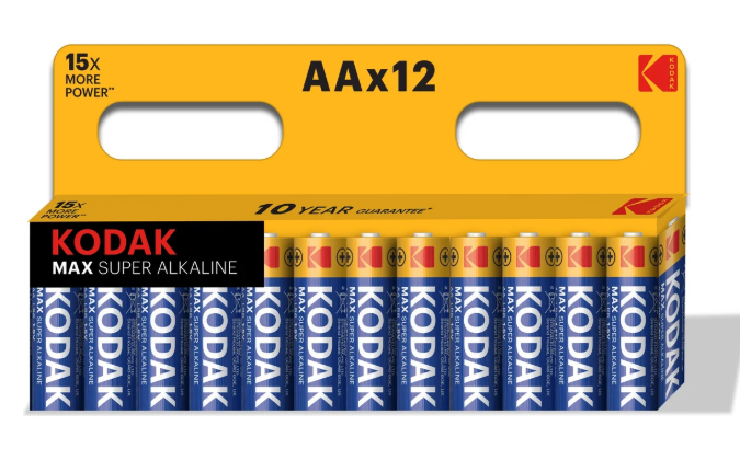 Батарейка Kodak алкалиновая MAX SUPER LR6 (пальчиковые) (24)