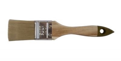 Кисть плоская  Toolberg "Микс" 38мм, деревянная ручка, смешанная щетина