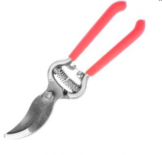 Секатор Профессиональный цельнокованый, изогнутые ручки 205 мм Урожайная сотка