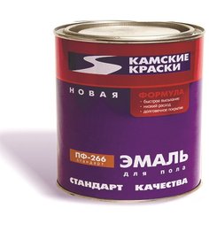 Эмаль ПФ-266 для пола Стандарт желто-коричневая(20кг) Усадьба