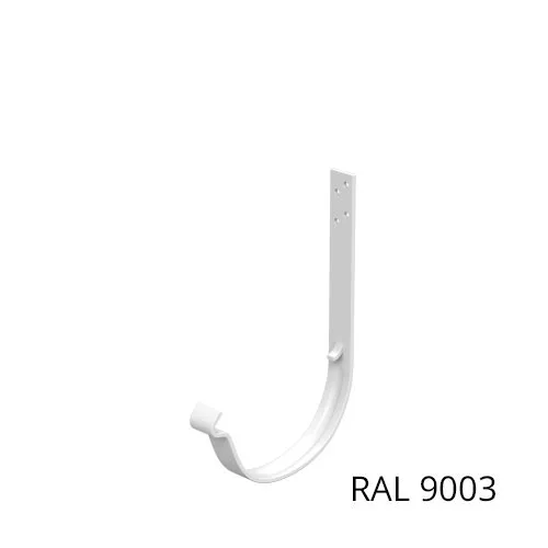 Кронштейн желоба 270мм 125*90мм Сигнально белый  RAL 9003 TM OSNO (90шт/уп)
