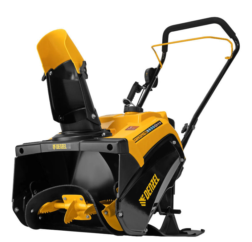 Бензиновая снегоуборочная машина SB 460 Sled, 99cc, лыжи ручной старт Denzel