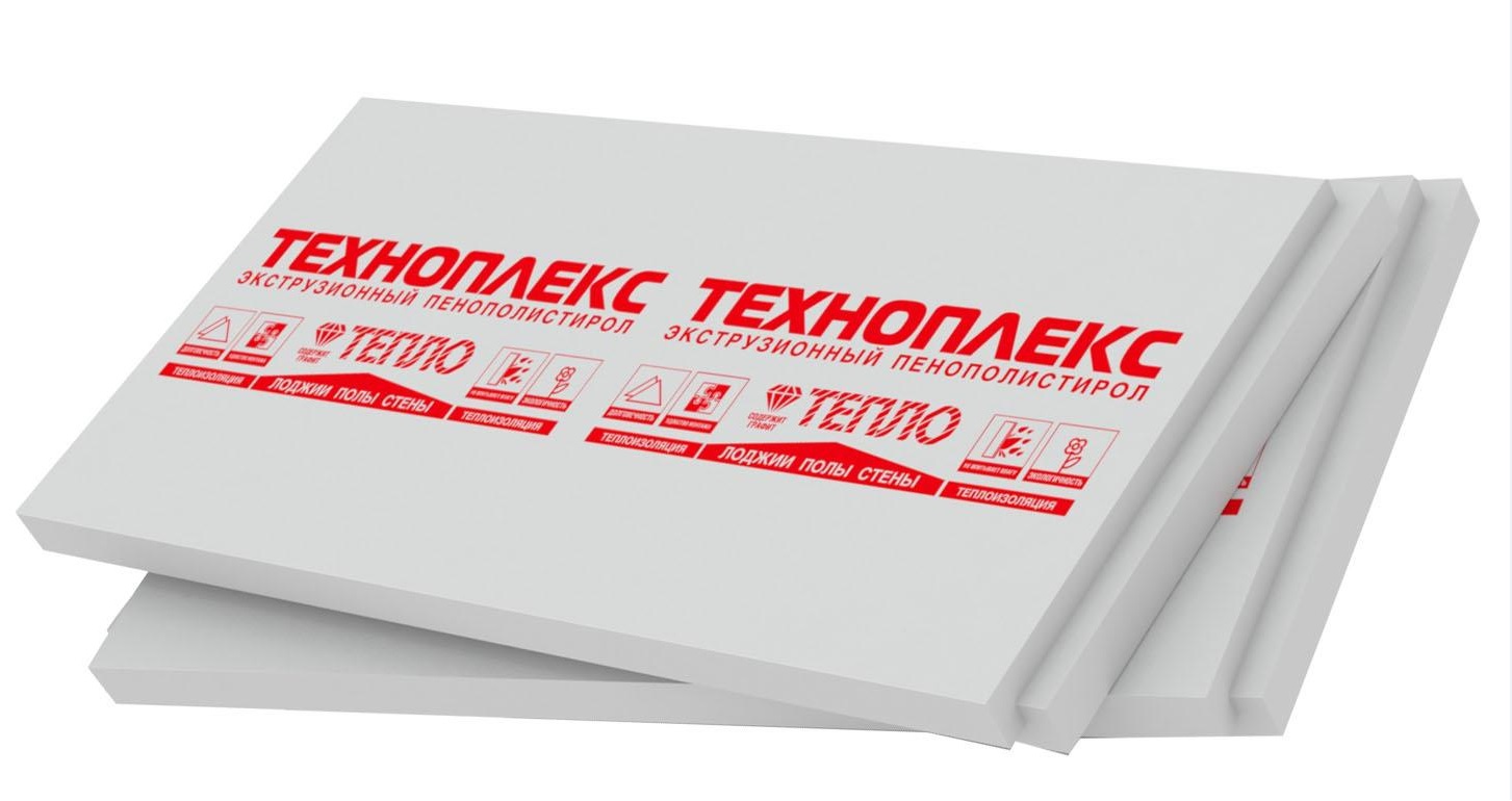 Плиты "ТЕХНОПЛЕКС"20*580*1180 L (0,288м3)(14,4 м2) (20плит/уп) ТМ ТЕХНОНИКОЛЬ