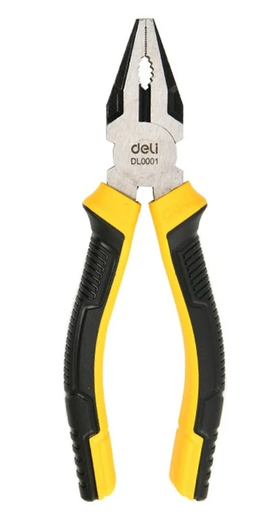 Плоскогубцы, комбинированные, 160мм, Deli DL0001