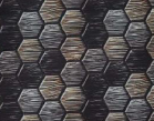 Велюровая дорожка "Соты коричневые" 1*15м (Printing rolls 1*15m Honeycomb brown) 