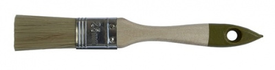 Кисть плоская  Toolberg, "Микс", 25мм, деревянная ручка, смешанная щетина
