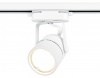 Трековый однофазный светильник со сменной лампой Ambrella GL5101 WH белый GU10 max 12W