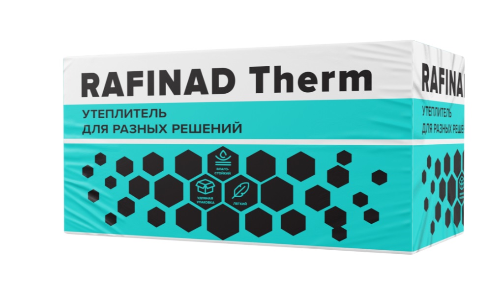 Плиты "RAFINAD Therm" 50*600*1200 L (0,216м3)(4,32 м2) (6плит/уп) ТМ ТЕХНОНИКОЛЬ