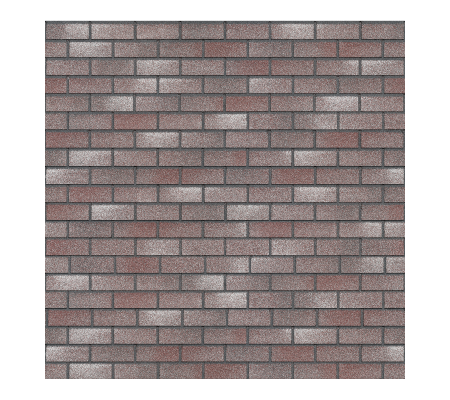 ТЕХНОНИКОЛЬ HAUBERK фасадная плитка, Мраморный кирпич (1уп/2м2)