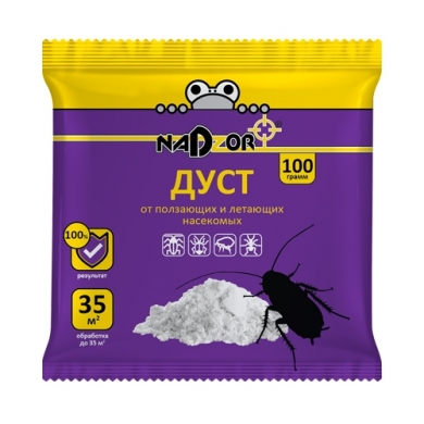 Средство от насекомых Дуст 100гр NADZOR