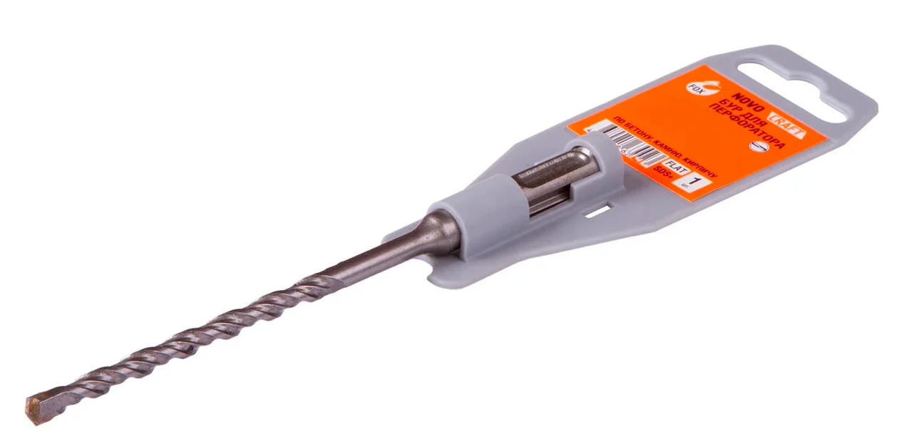 Бур по бетону, sds-plus 10х210, Novocraft