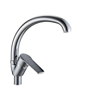 #Смеситель д/кухни шар. с высоким изливом, креп.гайка G022410 d35 Elche Gota Rocio 1/10