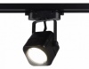 Трековый однофазный светильник со сменной лампой Ambrella GL5108 BK черный GU10 max 12W