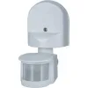 Датчик движения настенный 1200 Вт 180 град 12м  IP44  NS-IRM04-WH Navigator