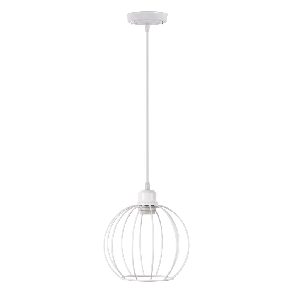 Светильник подвесной 1хE27 21Век 1123/1 WT белый (1)