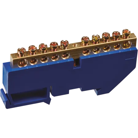 Шина нулевая NBB-M69-10D/B DIN-изолятор Navigator