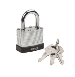 Замок навесной PK-6540 3 key англ. ТМ PUNTO 57695