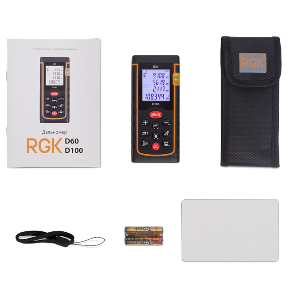 Лазерный дальномер RGK D100