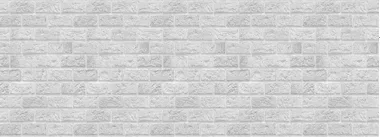 Кухонный фартук Кирпич белая пудра 3000*600*1,5мм АБС Stella
