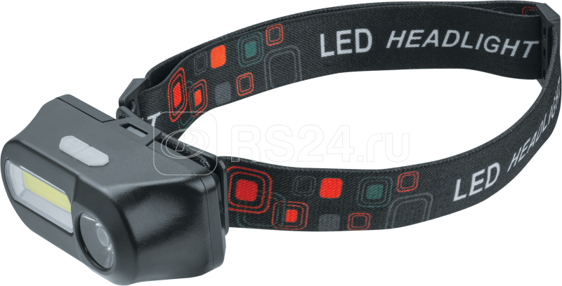 Фонарь Navigator NPT-H32-ACCU налоб.1COB,5Вт+1CREE,3Вт li-ion 1,2Ач
