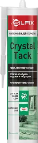 Клей-герметик монтажный прозрачный (290мл) ТМ SilFix Hybrid Bond Crystal Tack (1/12шт)