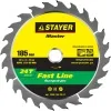 Диск пильный по дереву, быстрый рез  185*30/20мм 24Т FAST STAYER