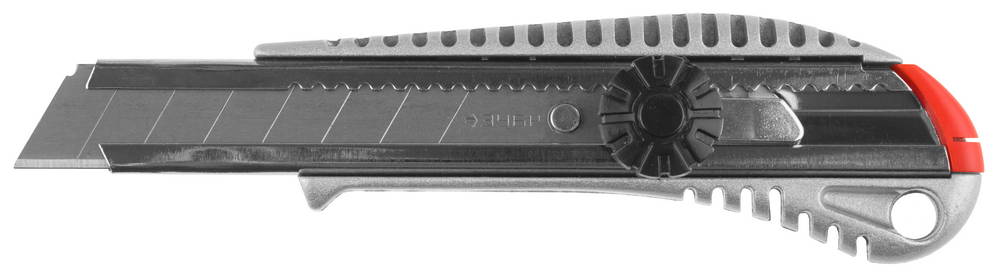 Нож металлический с винтовым фиксатором ПРО-18В Профессионал, сегмент. лезвия 18 мм, ТМ ЗУБР
