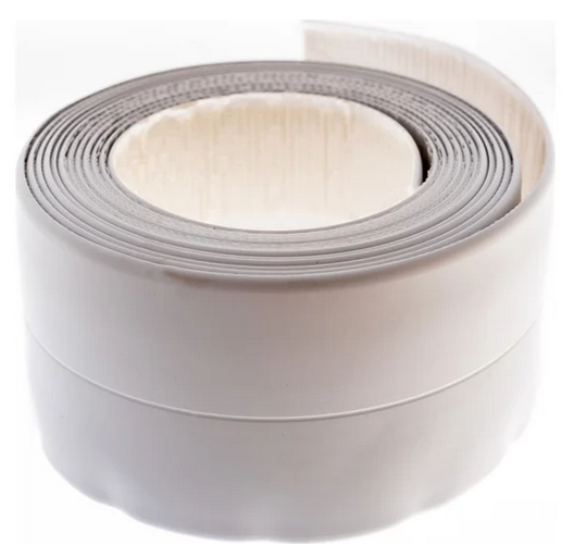 Лента-бордюр для раковин и ванн 30*30 (60мм*3,2м) белая "ULTIMA"