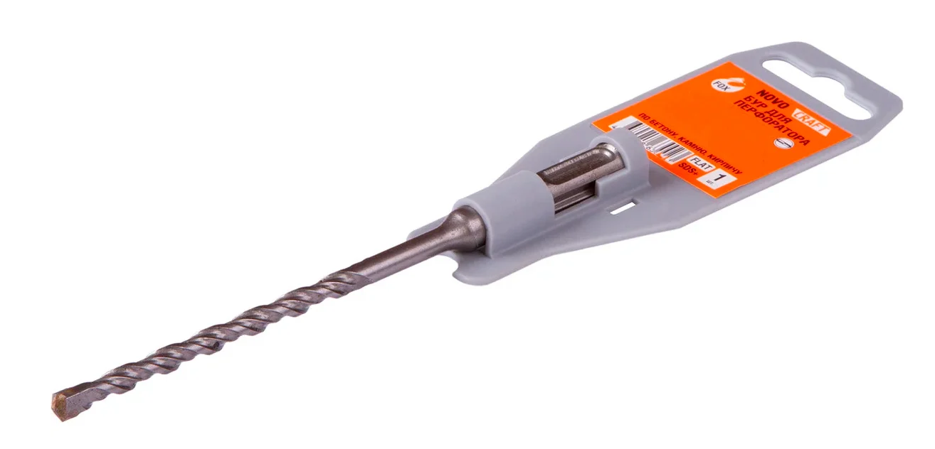 Бур по бетону sds plus Fox 12 x 160 мм, Novocraft