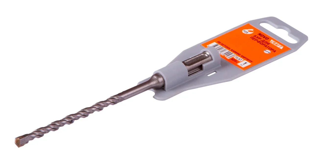 Бур по бетону sds plus Fox 14 x 600 мм, Novocraft