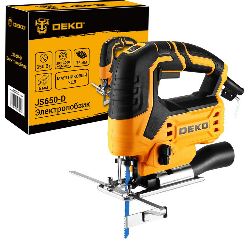 Электролобзик DEKO JS650-D, 650Вт