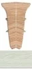 #Угол внутренний (2шт) SNOW OAK 232 ТМ ТАРКЕТТ