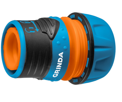 Соединитель быстросъемный, пластиковый с TPR, 1/2", PROLine, TL-12, GRINDA