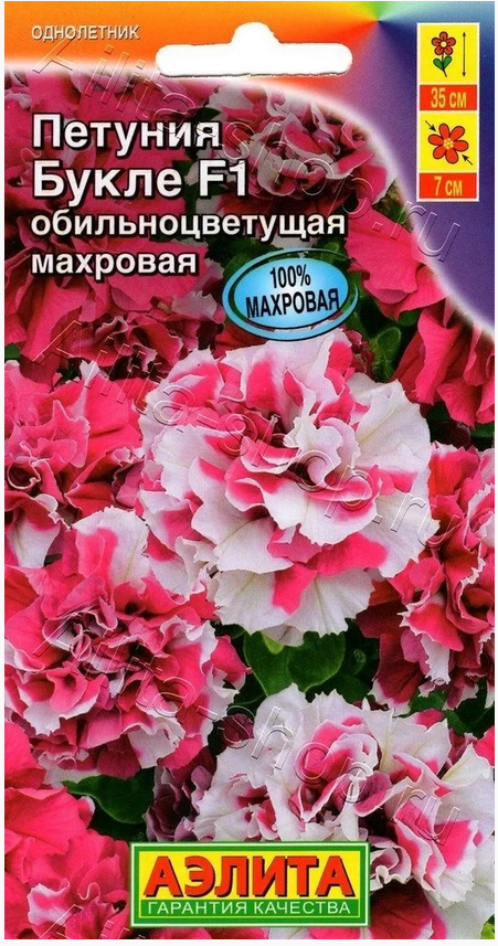 Петуния Букле многоцветковая махровая (Аэлита)