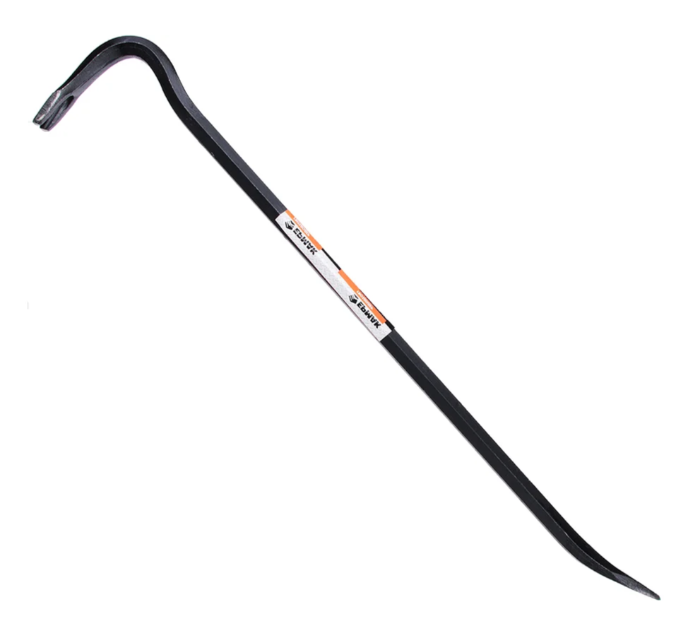 Гвоздодер кованый шестигранный 600мм углеродистая сталь (d-16мм) "ЕРМАК"