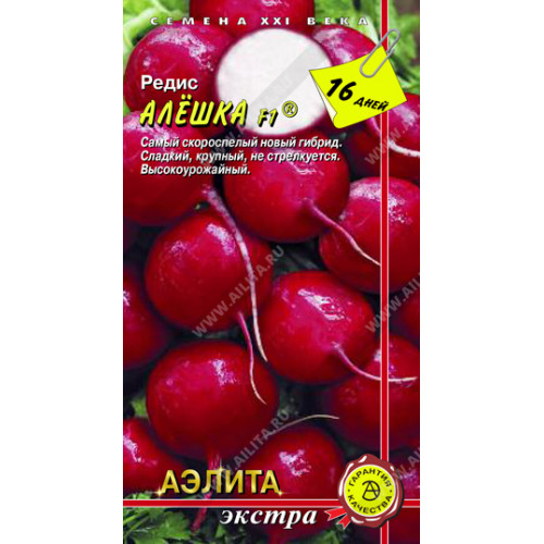 Редис Алешка (Аэлита)