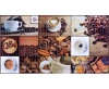 #Декоративная панель Мозайка Кофейня 478*954