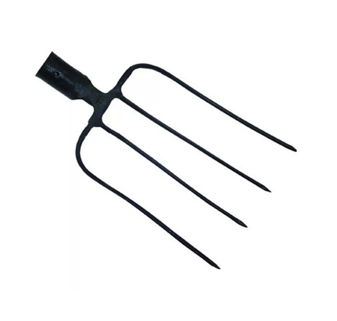 Вилы 4-х рогие сенные, без черенка