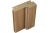 #Дверная коробка экошпон телескопическая с уплотнителем Орех золотой 70*26 ТМ Сарко